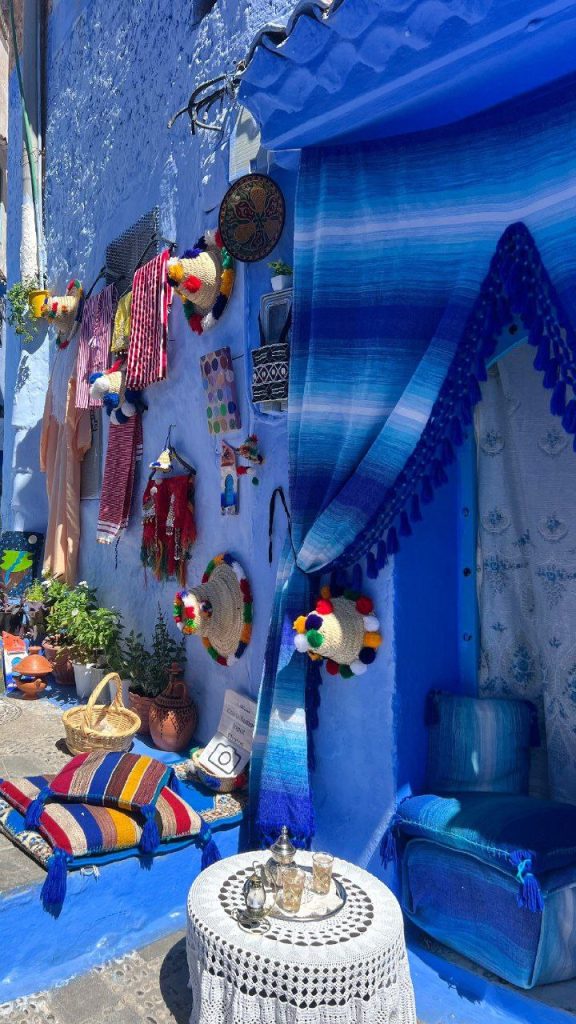 Blue City in Morocco